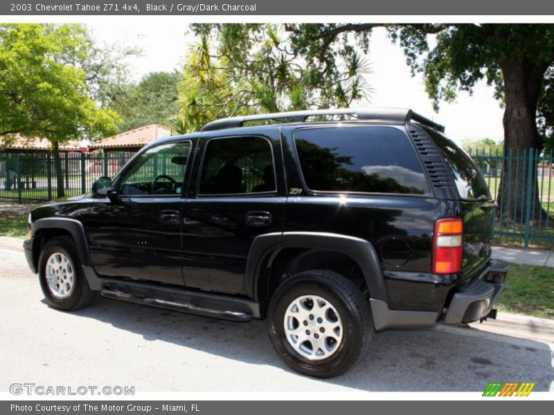 Black / Gray/Dark Charcoal 2003 Chevrolet Tahoe Z71 4x4