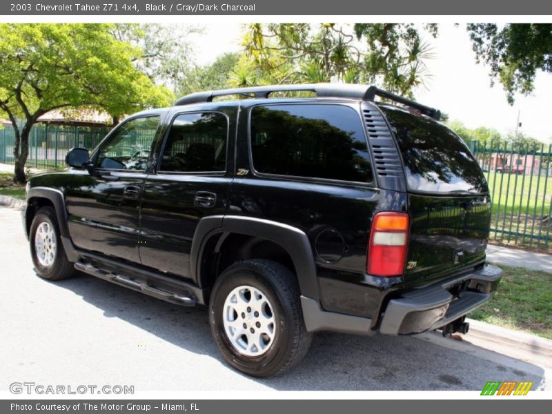 Black / Gray/Dark Charcoal 2003 Chevrolet Tahoe Z71 4x4