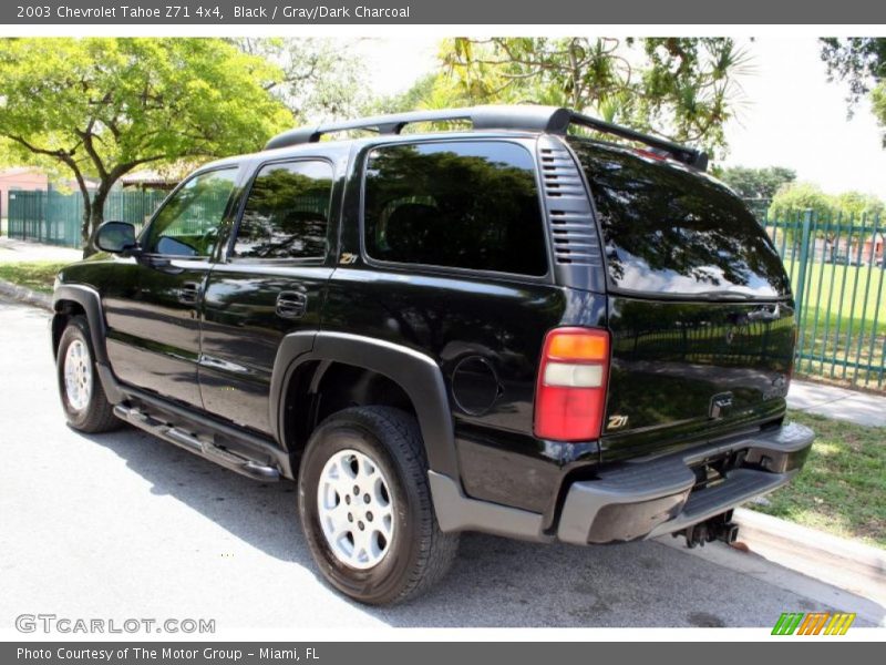 Black / Gray/Dark Charcoal 2003 Chevrolet Tahoe Z71 4x4