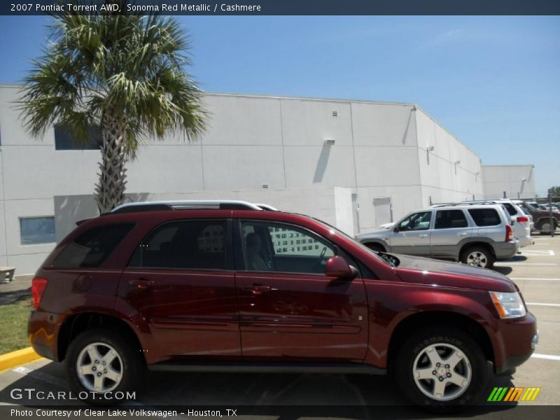 Sonoma Red Metallic / Cashmere 2007 Pontiac Torrent AWD