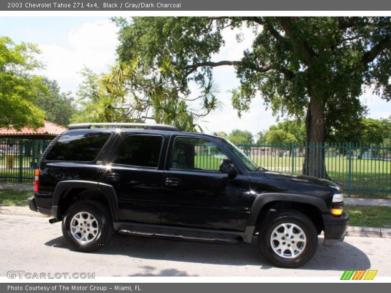 Black / Gray/Dark Charcoal 2003 Chevrolet Tahoe Z71 4x4