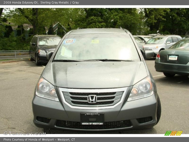 Sterling Gray Metallic / Gray 2009 Honda Odyssey EX