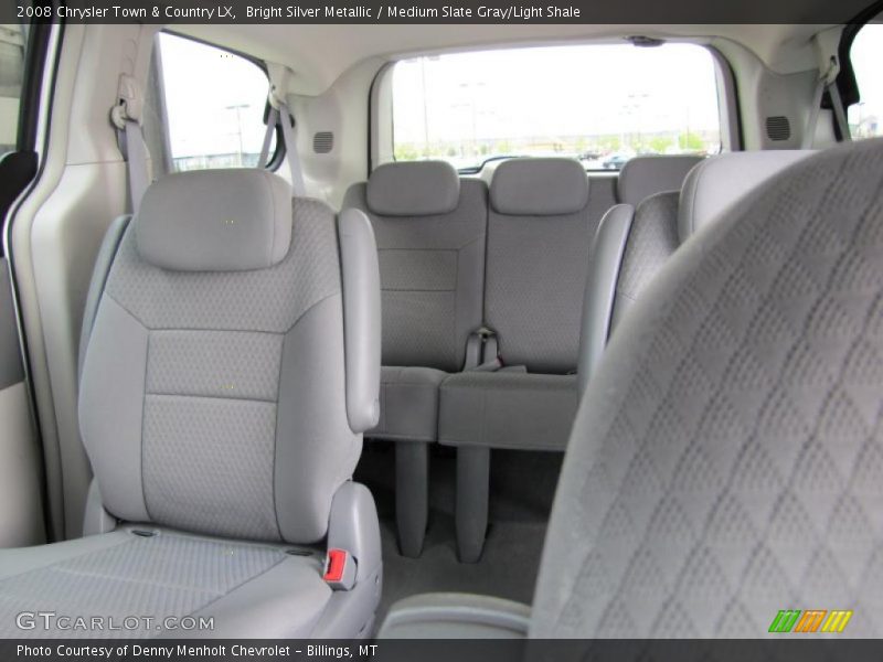 Bright Silver Metallic / Medium Slate Gray/Light Shale 2008 Chrysler Town & Country LX
