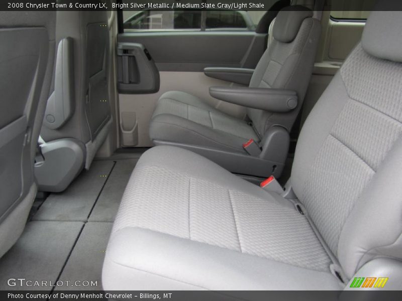 Bright Silver Metallic / Medium Slate Gray/Light Shale 2008 Chrysler Town & Country LX