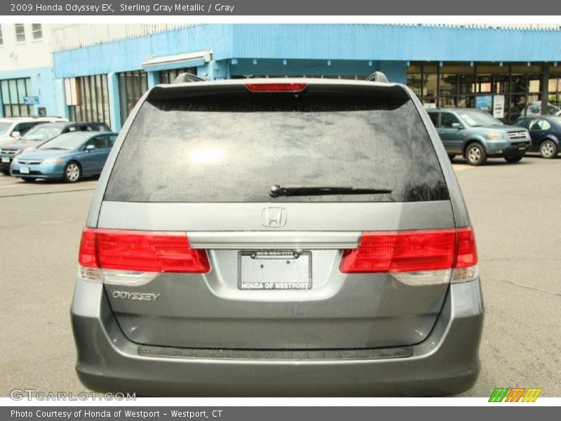 Sterling Gray Metallic / Gray 2009 Honda Odyssey EX