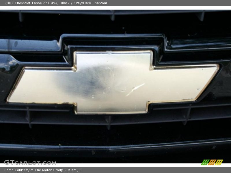 Black / Gray/Dark Charcoal 2003 Chevrolet Tahoe Z71 4x4