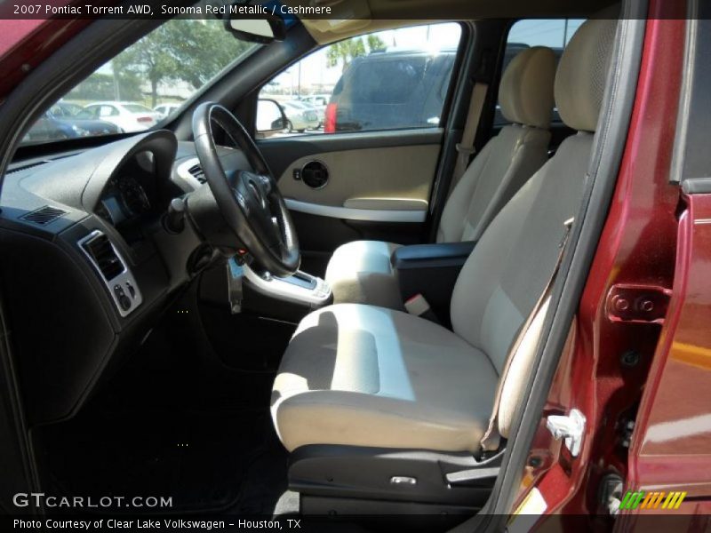 Sonoma Red Metallic / Cashmere 2007 Pontiac Torrent AWD