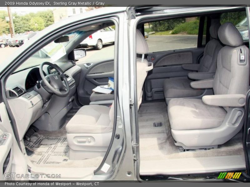  2009 Odyssey EX Gray Interior