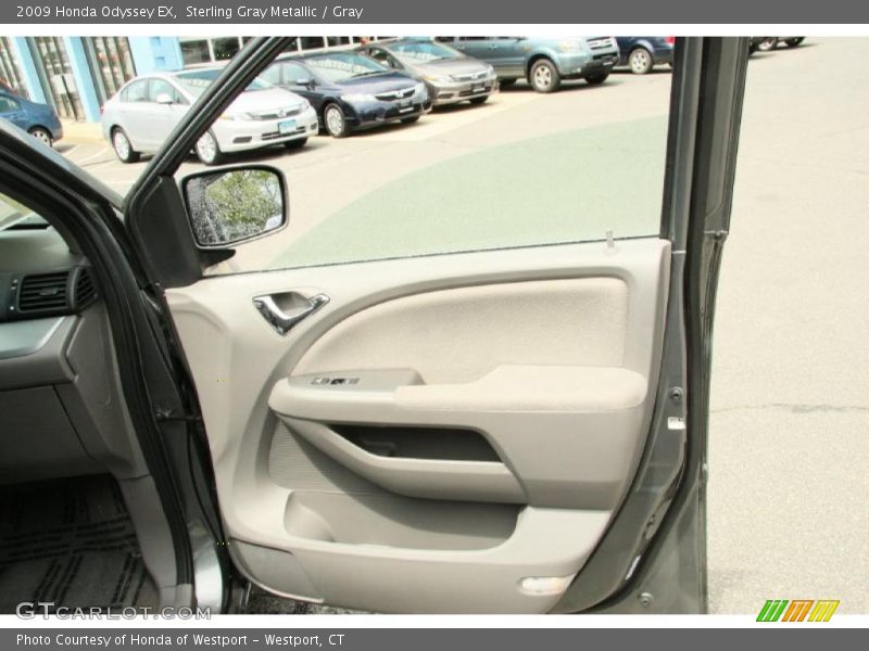 Sterling Gray Metallic / Gray 2009 Honda Odyssey EX