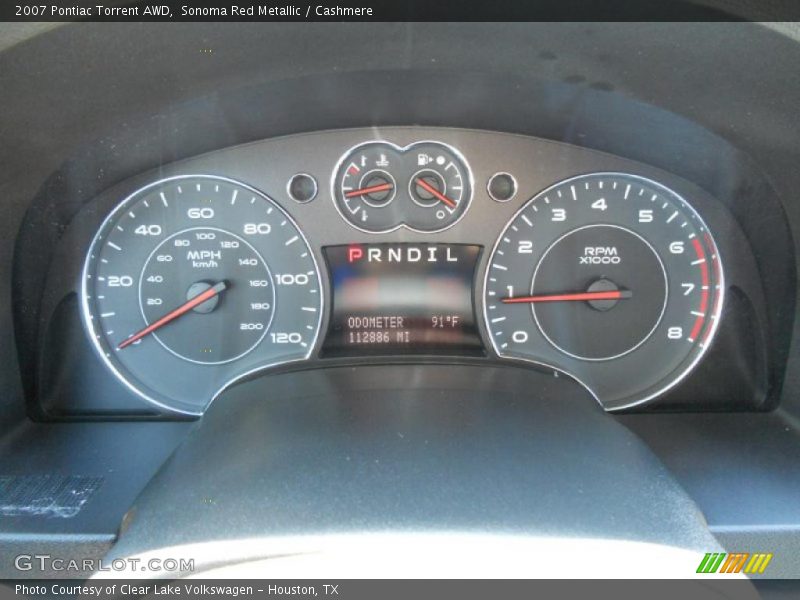 Sonoma Red Metallic / Cashmere 2007 Pontiac Torrent AWD