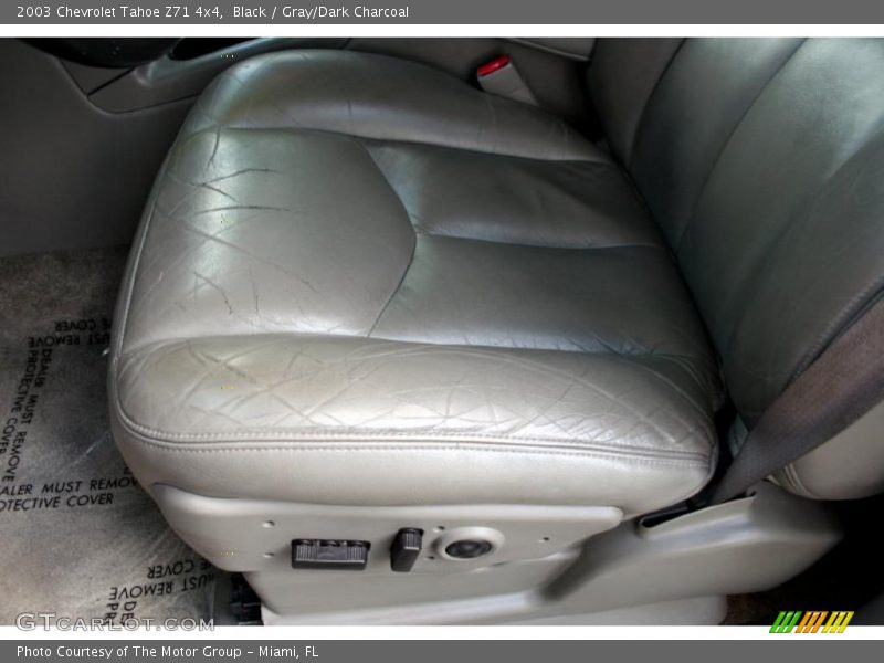 Black / Gray/Dark Charcoal 2003 Chevrolet Tahoe Z71 4x4