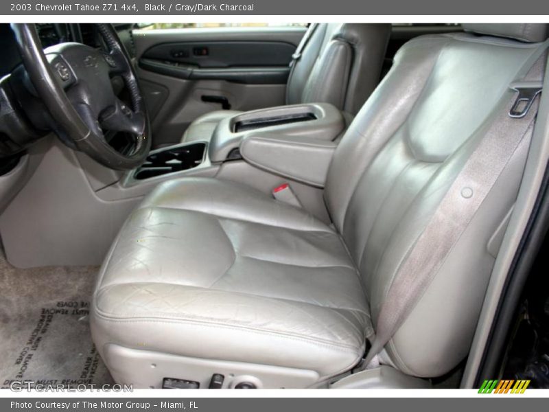 Black / Gray/Dark Charcoal 2003 Chevrolet Tahoe Z71 4x4