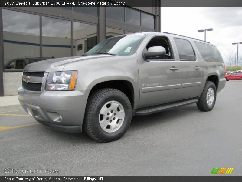 Graystone Metallic / Ebony 2007 Chevrolet Suburban 1500 LT 4x4