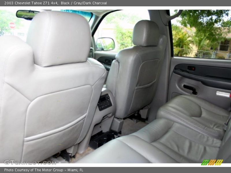 Black / Gray/Dark Charcoal 2003 Chevrolet Tahoe Z71 4x4
