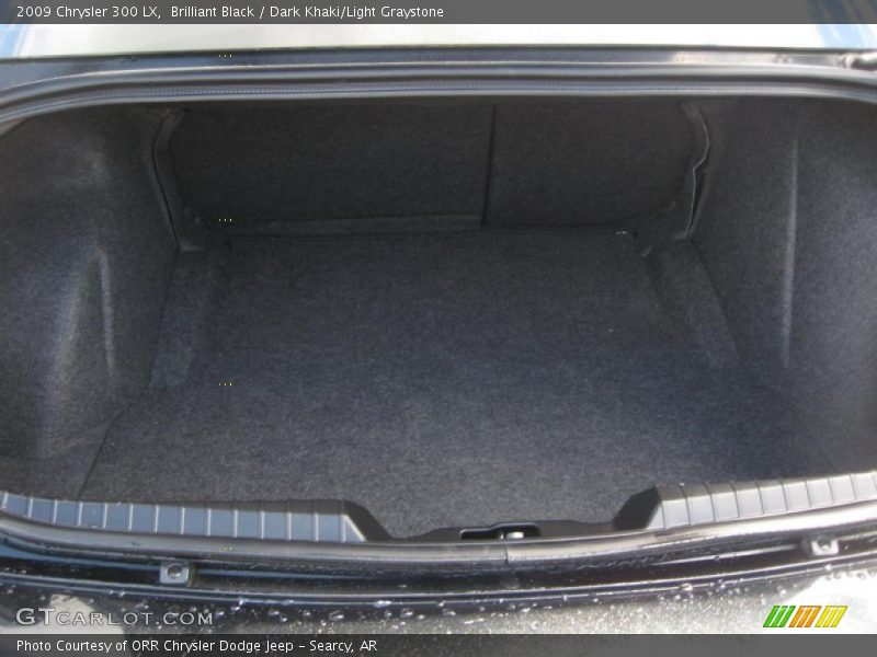 Brilliant Black / Dark Khaki/Light Graystone 2009 Chrysler 300 LX
