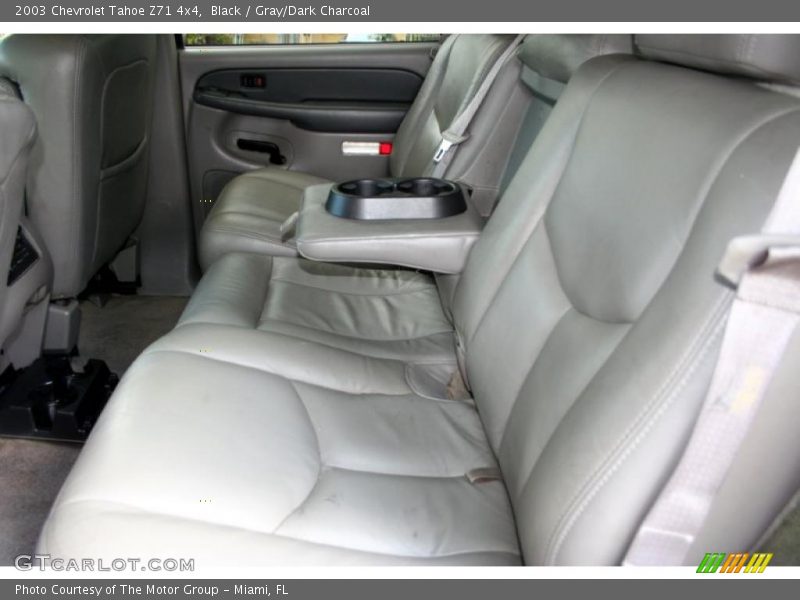 Black / Gray/Dark Charcoal 2003 Chevrolet Tahoe Z71 4x4