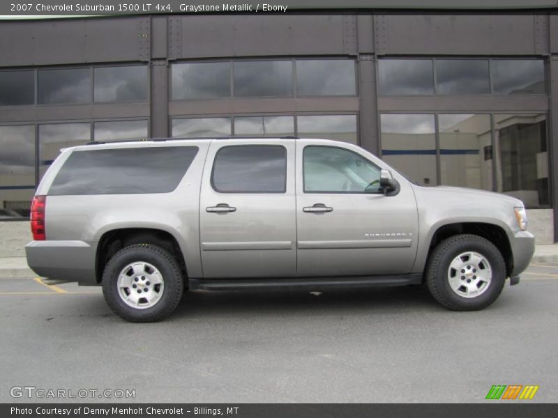 Graystone Metallic / Ebony 2007 Chevrolet Suburban 1500 LT 4x4
