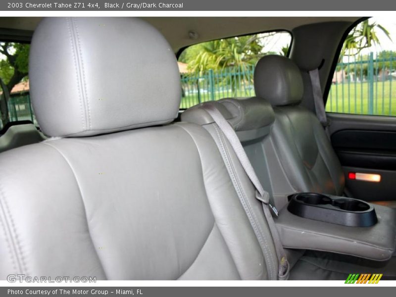 Black / Gray/Dark Charcoal 2003 Chevrolet Tahoe Z71 4x4