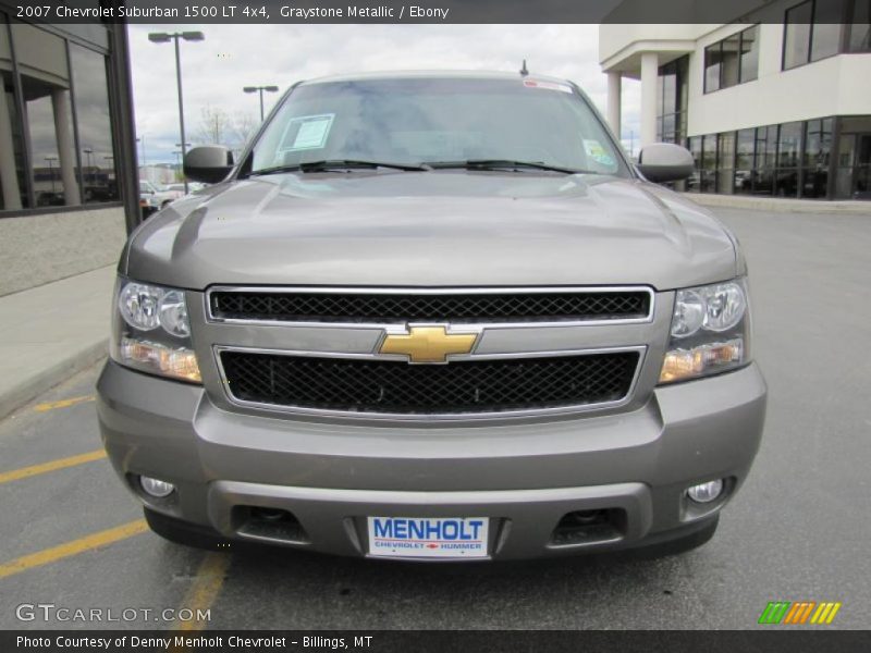 Graystone Metallic / Ebony 2007 Chevrolet Suburban 1500 LT 4x4
