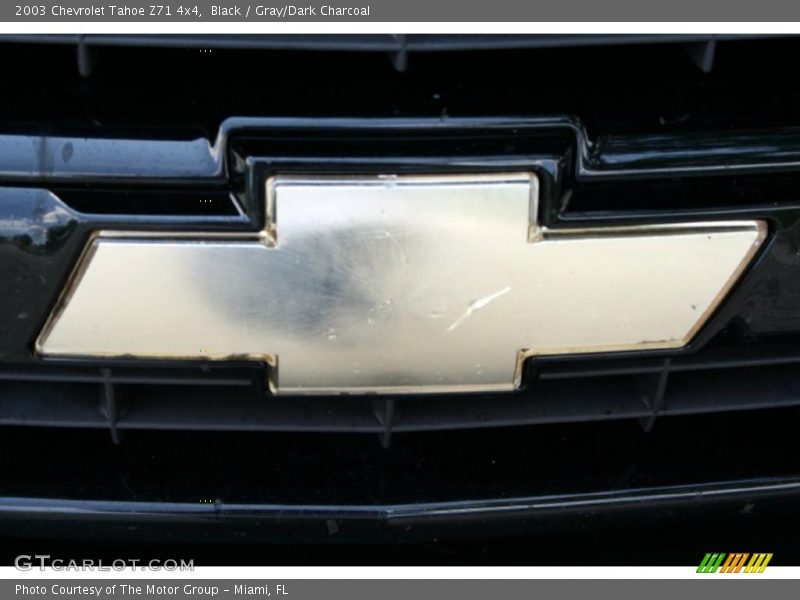Black / Gray/Dark Charcoal 2003 Chevrolet Tahoe Z71 4x4