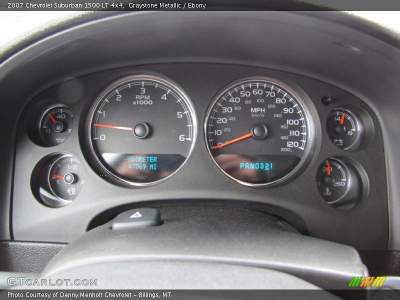 Graystone Metallic / Ebony 2007 Chevrolet Suburban 1500 LT 4x4