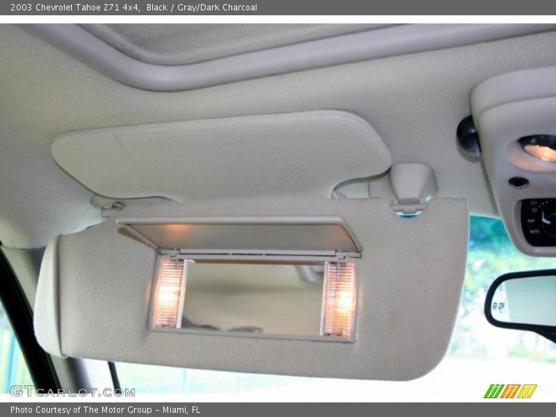 Black / Gray/Dark Charcoal 2003 Chevrolet Tahoe Z71 4x4