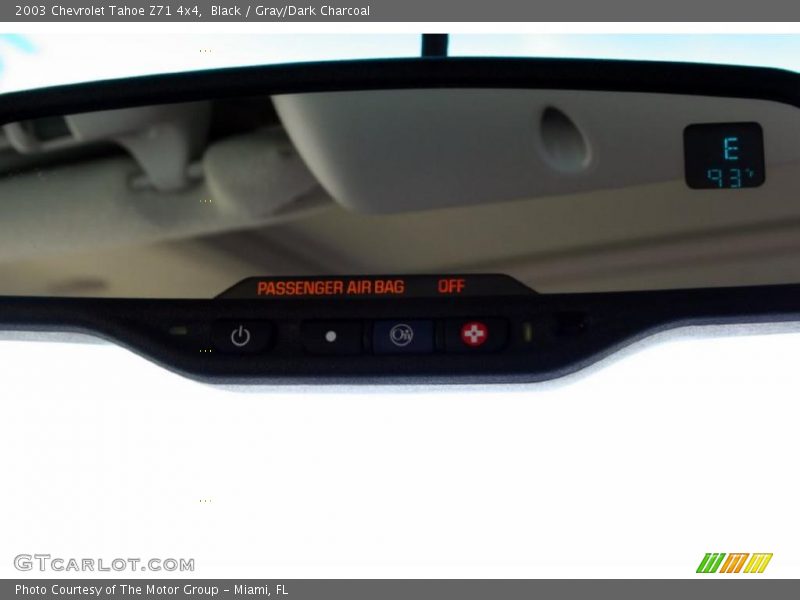 Black / Gray/Dark Charcoal 2003 Chevrolet Tahoe Z71 4x4