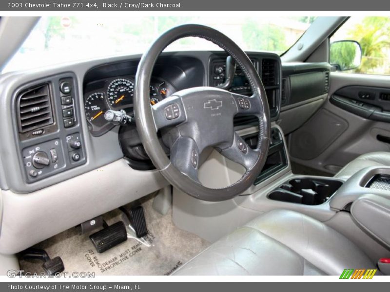 Black / Gray/Dark Charcoal 2003 Chevrolet Tahoe Z71 4x4