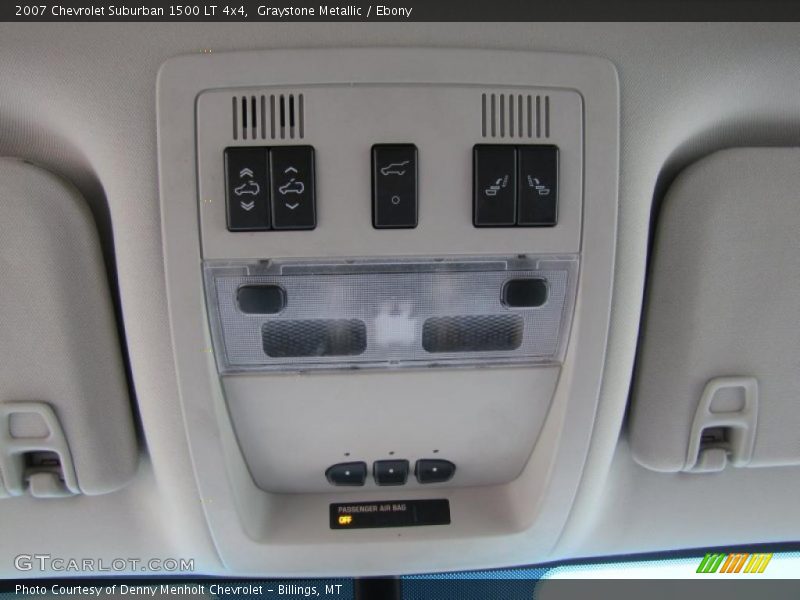 Graystone Metallic / Ebony 2007 Chevrolet Suburban 1500 LT 4x4
