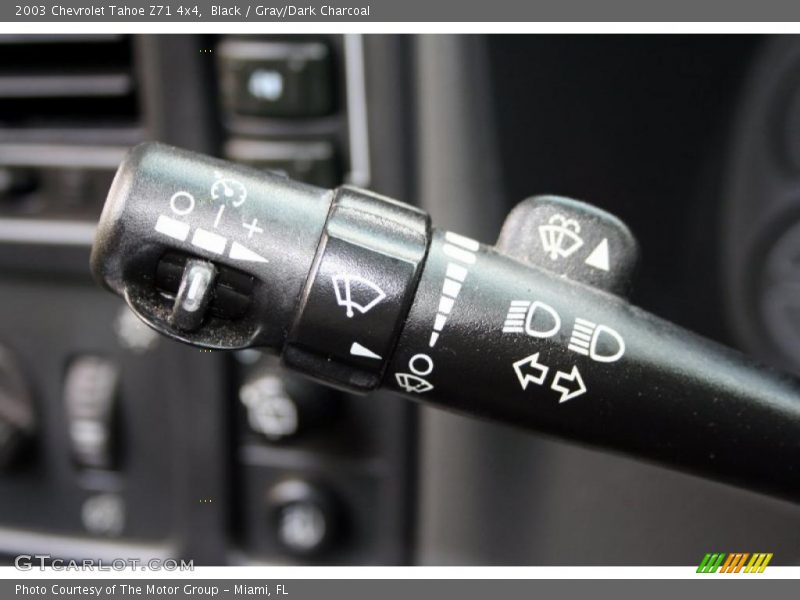 Black / Gray/Dark Charcoal 2003 Chevrolet Tahoe Z71 4x4