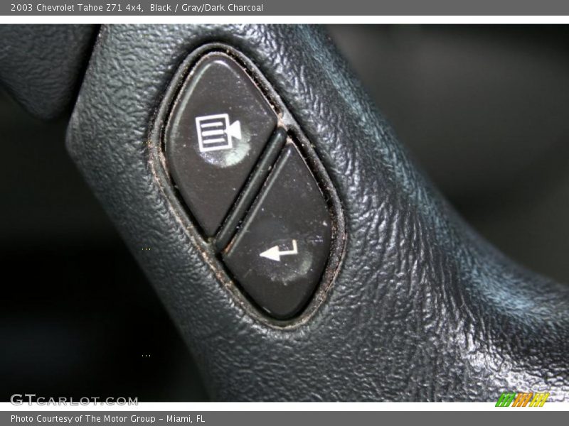 Black / Gray/Dark Charcoal 2003 Chevrolet Tahoe Z71 4x4