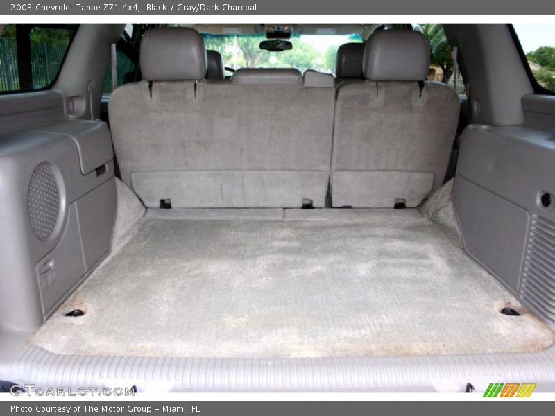 Black / Gray/Dark Charcoal 2003 Chevrolet Tahoe Z71 4x4