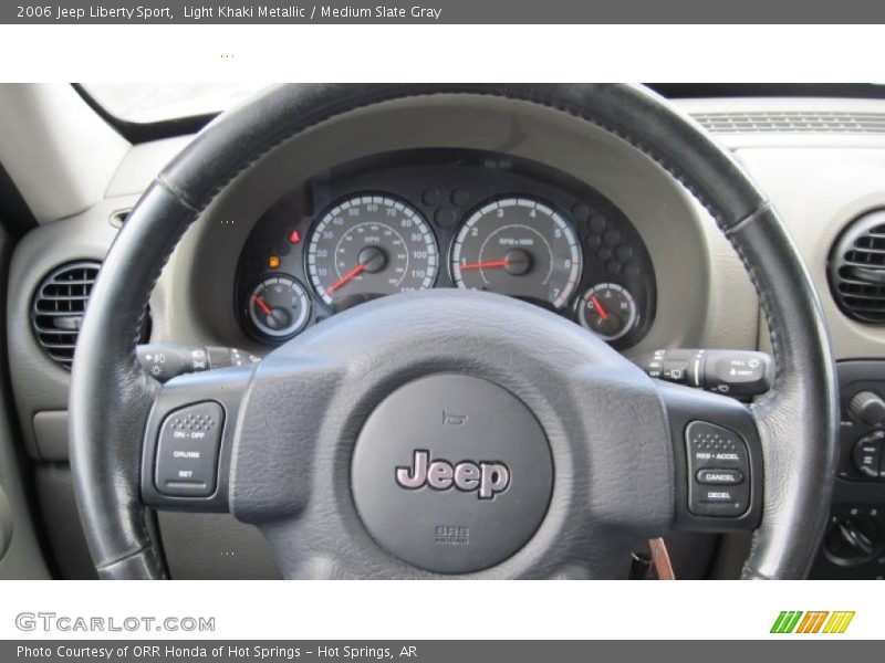 Light Khaki Metallic / Medium Slate Gray 2006 Jeep Liberty Sport