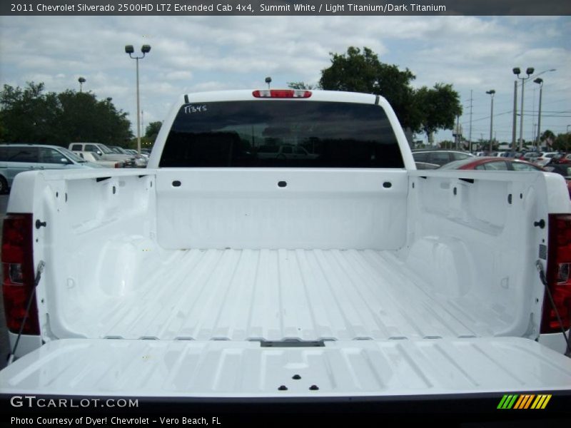 Summit White / Light Titanium/Dark Titanium 2011 Chevrolet Silverado 2500HD LTZ Extended Cab 4x4