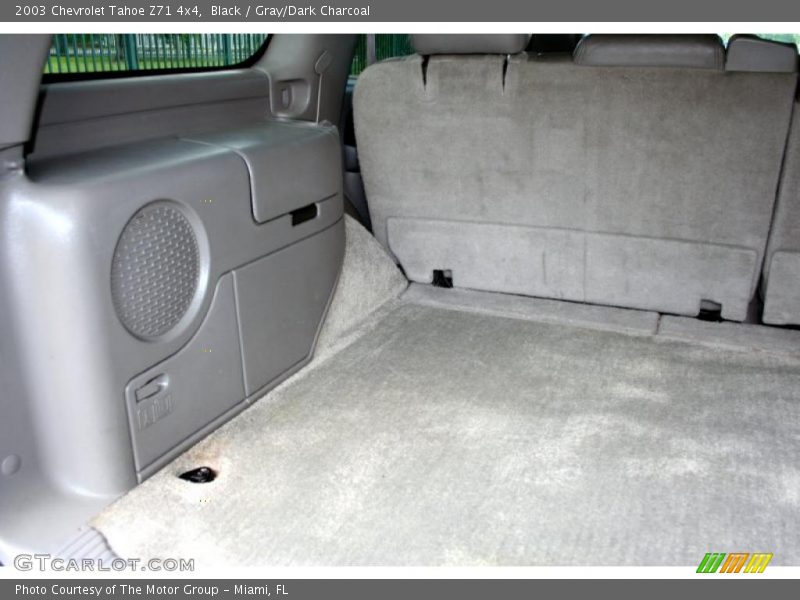 Black / Gray/Dark Charcoal 2003 Chevrolet Tahoe Z71 4x4