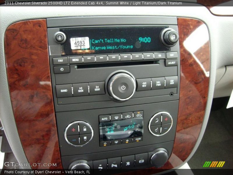Summit White / Light Titanium/Dark Titanium 2011 Chevrolet Silverado 2500HD LTZ Extended Cab 4x4