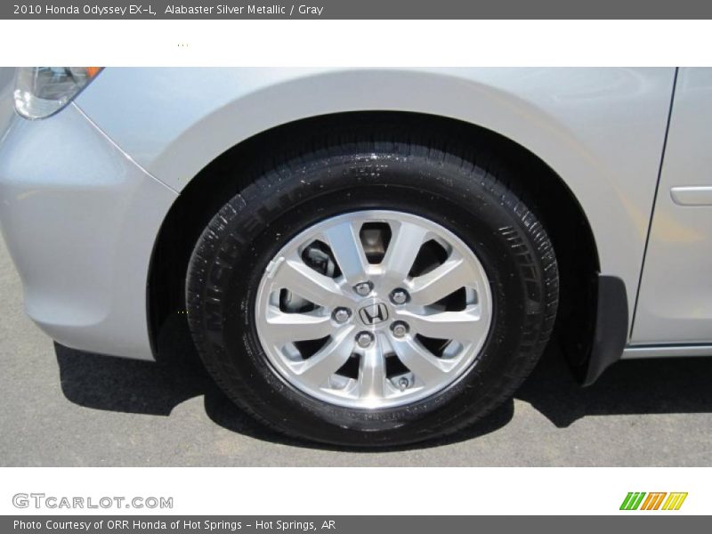 Alabaster Silver Metallic / Gray 2010 Honda Odyssey EX-L