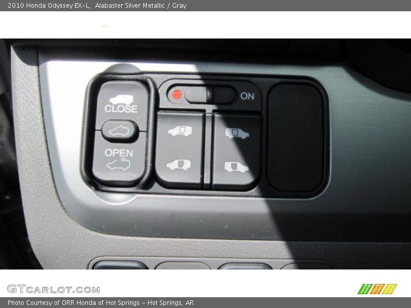 Alabaster Silver Metallic / Gray 2010 Honda Odyssey EX-L