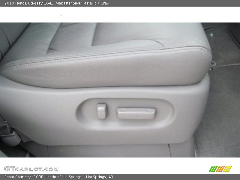 Alabaster Silver Metallic / Gray 2010 Honda Odyssey EX-L