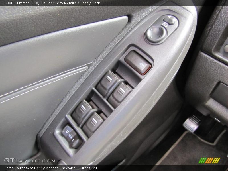 Boulder Gray Metallic / Ebony Black 2008 Hummer H3 X