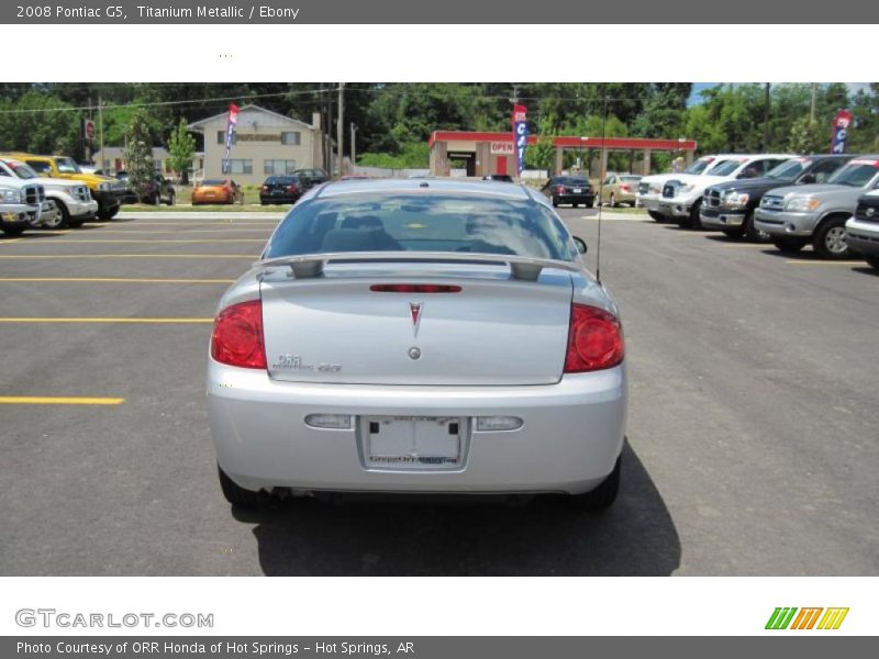 Titanium Metallic / Ebony 2008 Pontiac G5