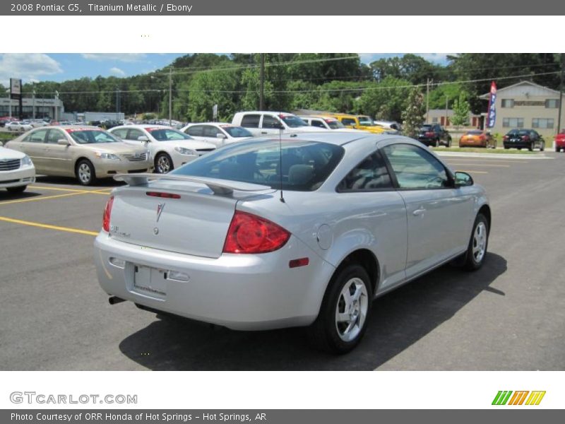 Titanium Metallic / Ebony 2008 Pontiac G5