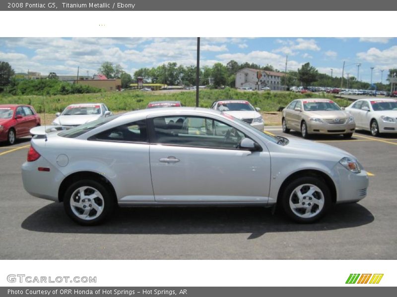 Titanium Metallic / Ebony 2008 Pontiac G5