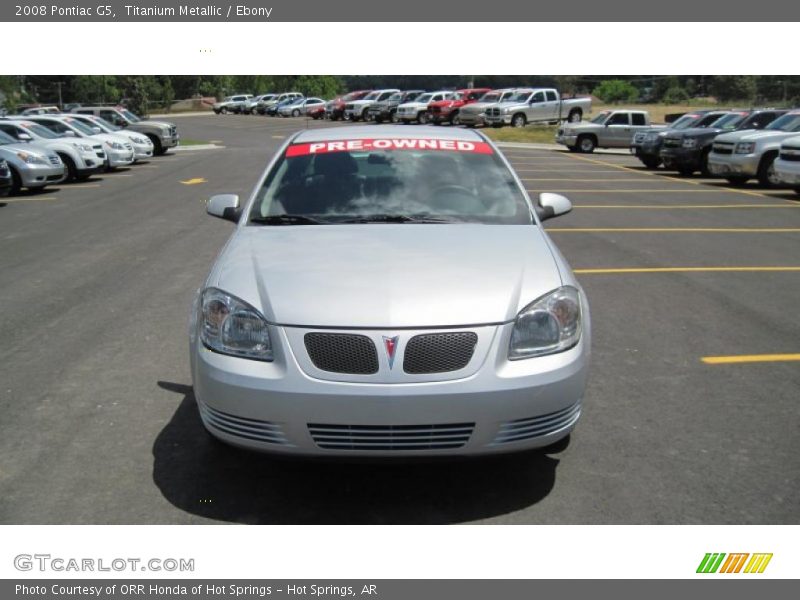 Titanium Metallic / Ebony 2008 Pontiac G5
