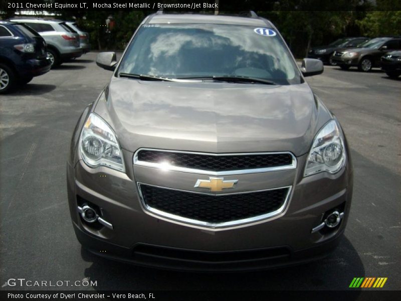Mocha Steel Metallic / Brownstone/Jet Black 2011 Chevrolet Equinox LT