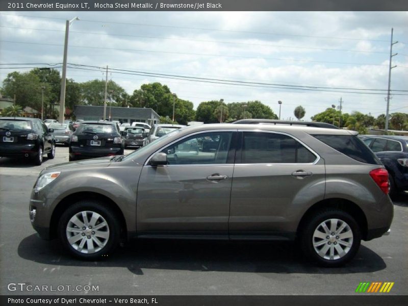 Mocha Steel Metallic / Brownstone/Jet Black 2011 Chevrolet Equinox LT