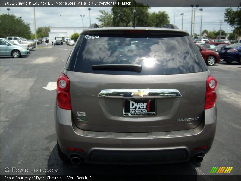 Mocha Steel Metallic / Brownstone/Jet Black 2011 Chevrolet Equinox LT