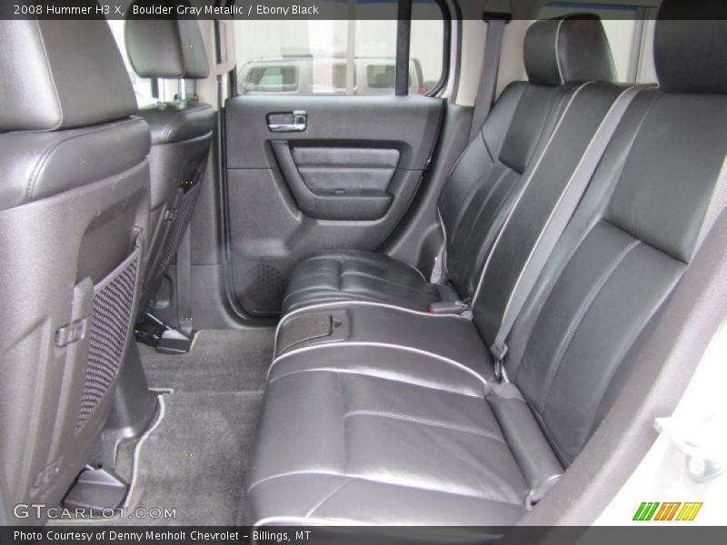 Boulder Gray Metallic / Ebony Black 2008 Hummer H3 X