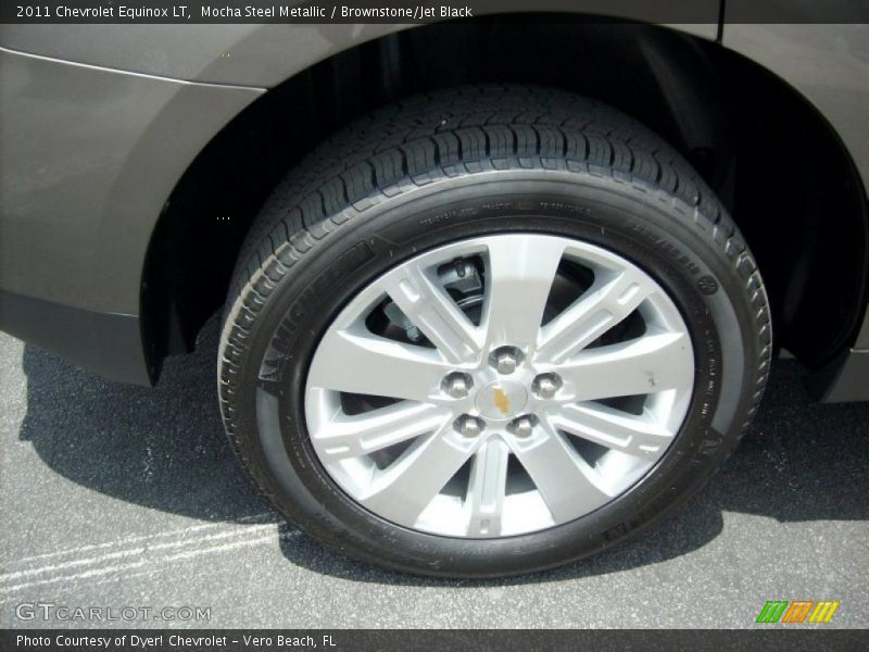 Mocha Steel Metallic / Brownstone/Jet Black 2011 Chevrolet Equinox LT
