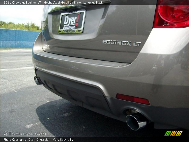 Mocha Steel Metallic / Brownstone/Jet Black 2011 Chevrolet Equinox LT
